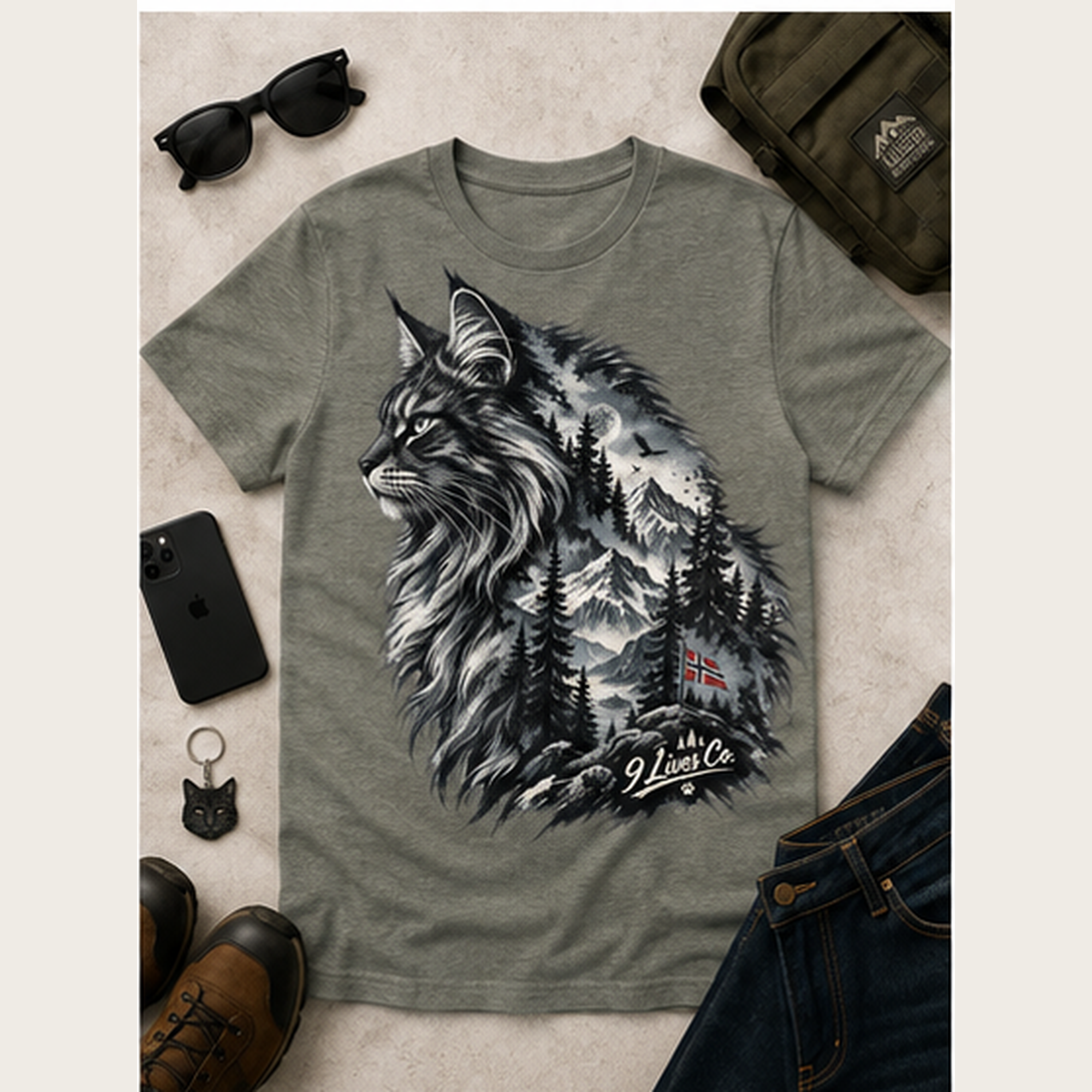 Forest Cat T-Shirt