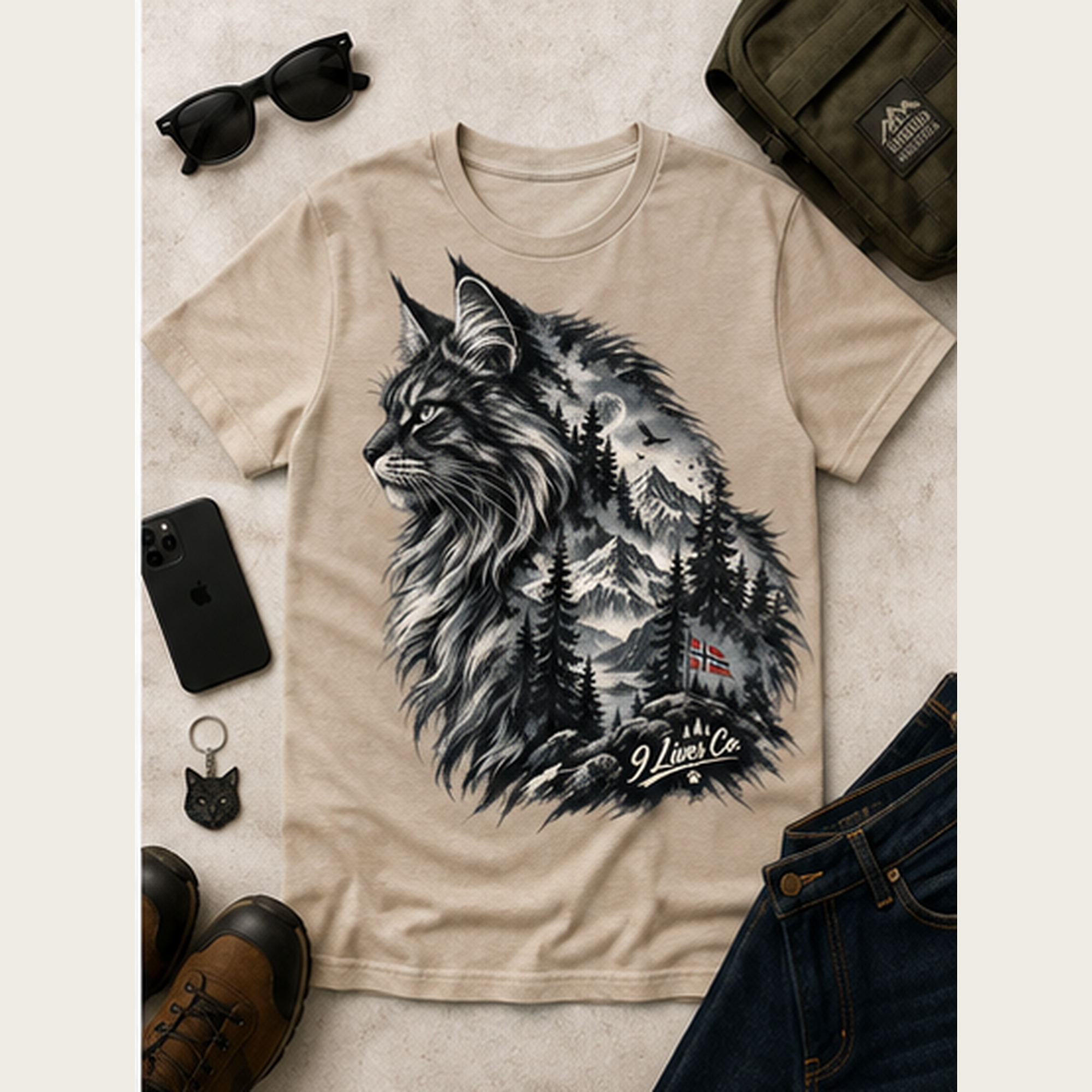 Forest Cat T-Shirt
