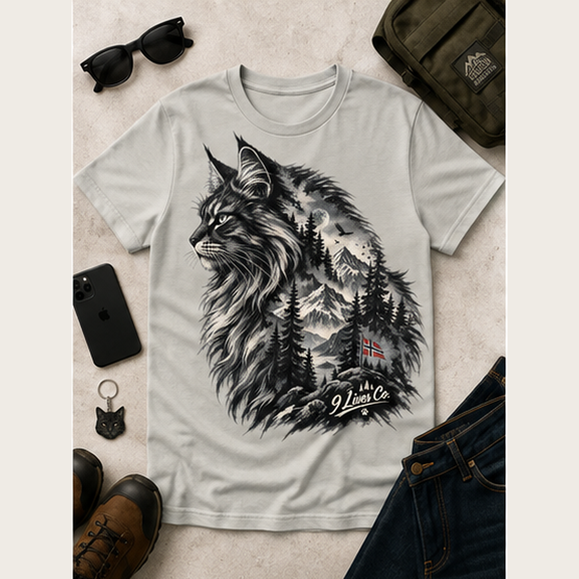 Forest Cat T-Shirt